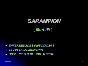 sarampion - medicina
