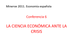 la salida de la crisis la ciencia económica ante la crisis