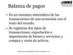 Balanza de pagos y regímenes cambiarios