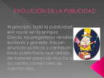 evolución de la publicidad