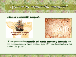 Qué es la expansión europea?