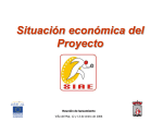 Situación económica del proyecto
