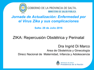 ZIKA - SALA DE SITUACION