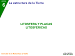 Litosfera y placas litosféricas