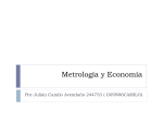 Metrología y Economía