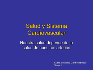 Tema 2. Salud y Sistema Cardiovascular.