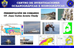 Diapositiva 1 - Instituto Oceanográfico de la Armada