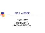MAX WEBER