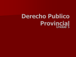 Derecho Publico Provincial