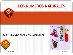 numeros naturales - EUREKA Orlando Morales Rodríguez