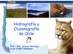 Hidrografia y Oceanografia de Chile