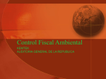 Control Fiscal Ambiental - Auditoría General de la República
