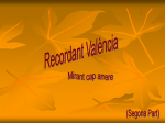 Recordant Valencia