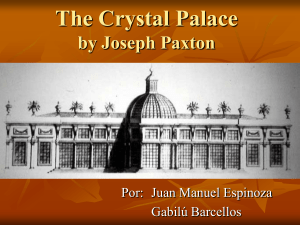 The Crystal Palace by Joseph Paxton