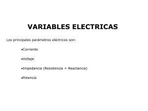 variables electricas