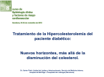 Tratamiento de la Hipercolesterolemia del paciente diabético