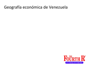 Geografía económica de venezuela