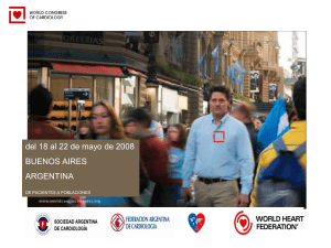 Slide 1 - Federación Argentina de Cardiología