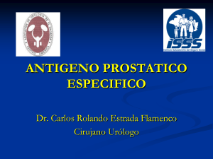 ANTIGENO PROSTATICO ESPECIFICO