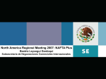Presentación de PowerPoint - North America Regional Meeting 2007
