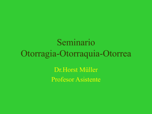 Seminario Otorragia-Otorraquia