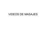 VIDEOS DE MASAJES