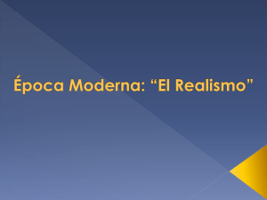 Epoca moderna - El Realismo