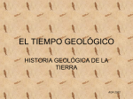 el tiempo geológico