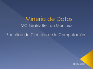 Minería de Datos - Beatriz Beltrán Martínez
