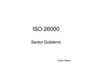 Diapositiva 1 - ISO 26000 Perú