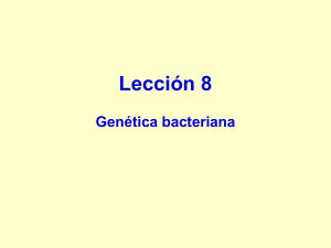 8) Genética bacteriana. - Mi portal
