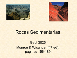 Rocas Sedimentarias - Department of Geology UPRM