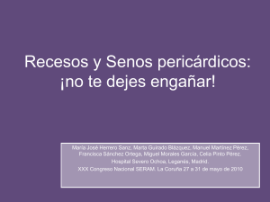 Porción anterior del Receso Aórtico Superior: diagnóstico diferencial