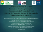 Diapositiva 1 - Facultad de Ciencias Agropecuarias | UNC