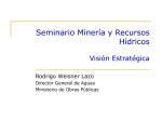Seminario Mineria y Recurso Hidricos - Vision Estrategica
