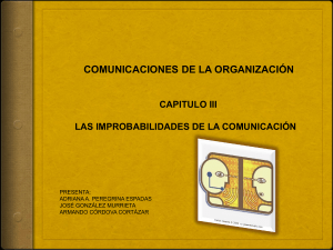 improbabilidades de la comunicación