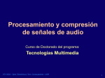 audiolog_2003 - Departamento de Teoría de la Señal