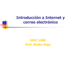 Introducción a Internet y Correo Electrónico