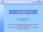 panorama de la economía española en la zona
