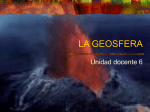 geosfera y riegos geológicos