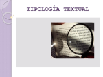 tipología textual