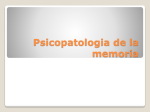 Psicopatologia de la memoria