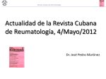 Actualidad de la Revista Cubana de Reumatología