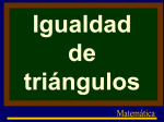 Teoremas de igualdad de triángulos - CubaEduca