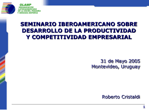 Presentación de PowerPoint - Cámara de Industrias del Uruguay
