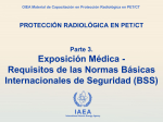 03. Exposición médica. Requisitos de las BSS - RPoP