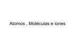 Atomos , Moléculas e iones