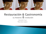 Restauración y Gastronomía.