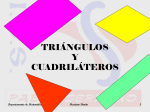triángulos y cuadriláteros
