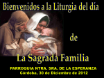 Sagrada Familia 2012